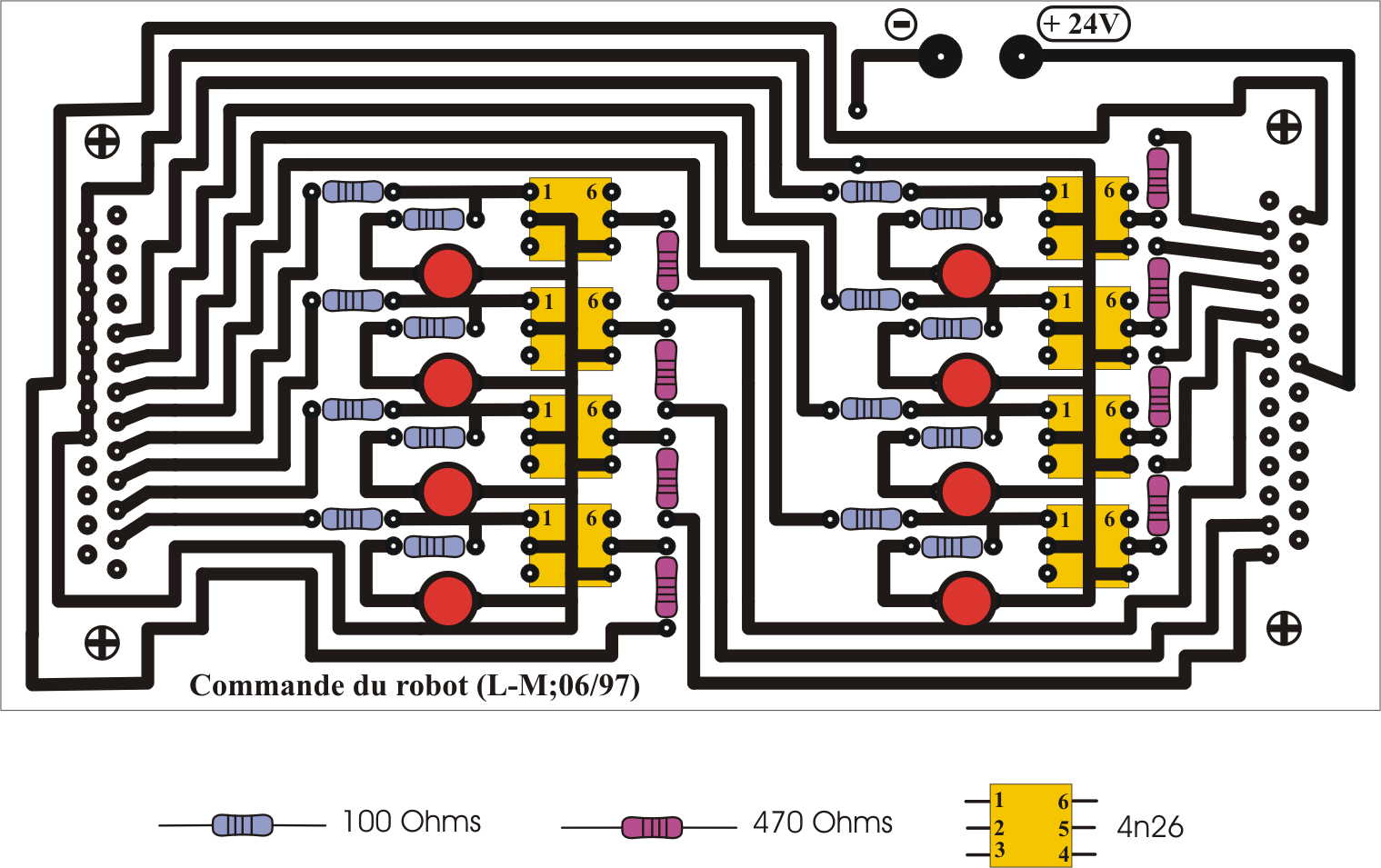 carte avec composants