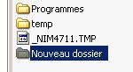 Nouveau dossier