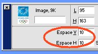 Propri&eacute;t&eacute;s d'une image